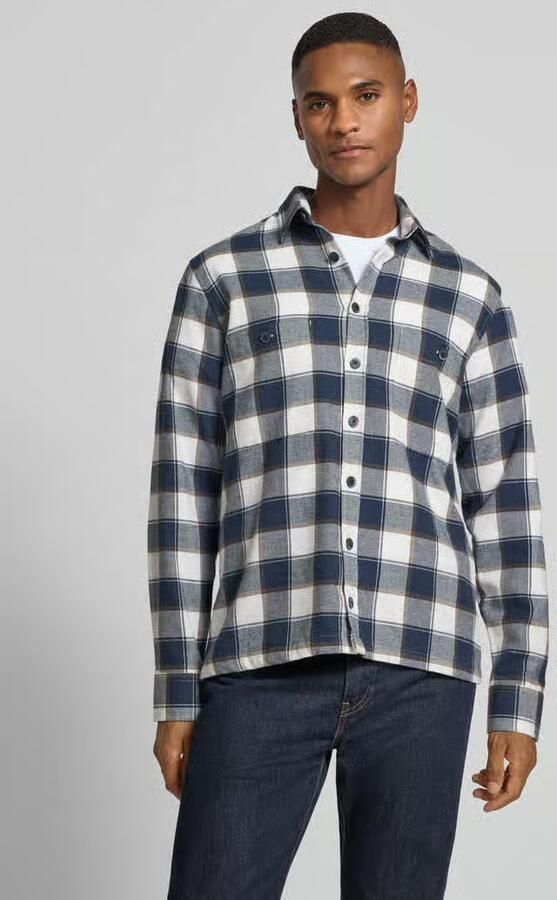 BRAX Slim fit vrijetijdsoverhemd met kentkraag model 'trostol' - Foto 2