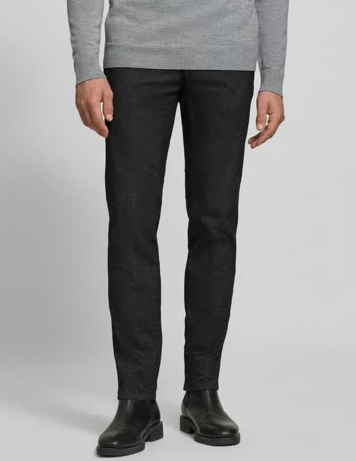 BRAX Slim fit broek met achterzakken model 'Fabio' - Foto 5