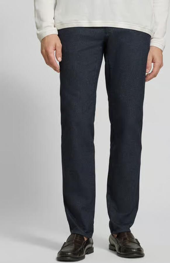 BRAX Slim fit broek met achterzakken model 'Fabio' - Foto 2