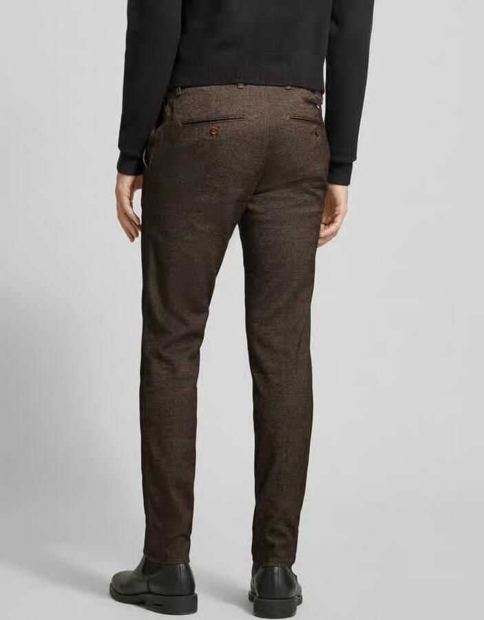 BRAX Stoffen broek met Franse steekzakken model 'Fabio'