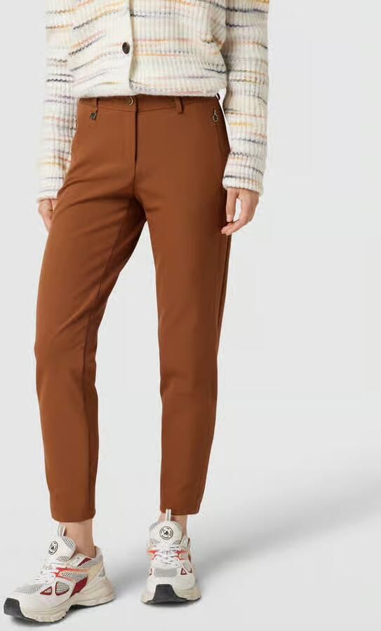 BRAX Stoffen broek met ritszakken model 'MARON' - Foto 2