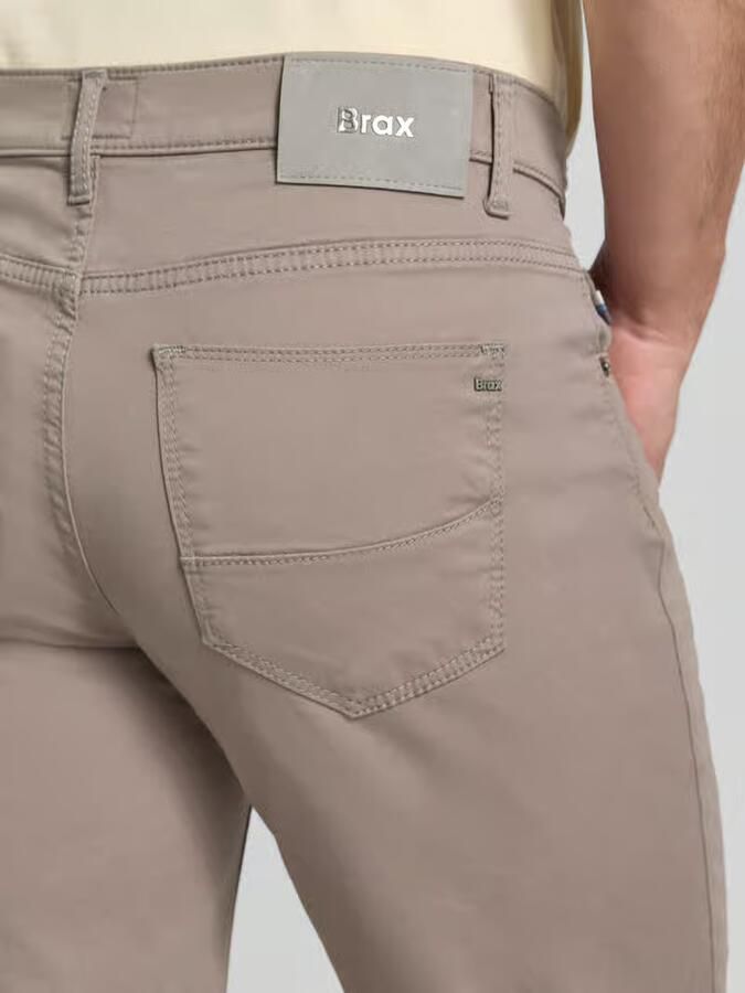 BRAX Stoffen broek van mix van katoen en viscose met viscose model 'Cadiz'