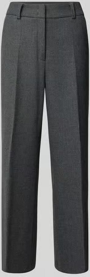 BRAX Straight fit bandplooibroek van viscosemix model 'STYLE.MAINE'