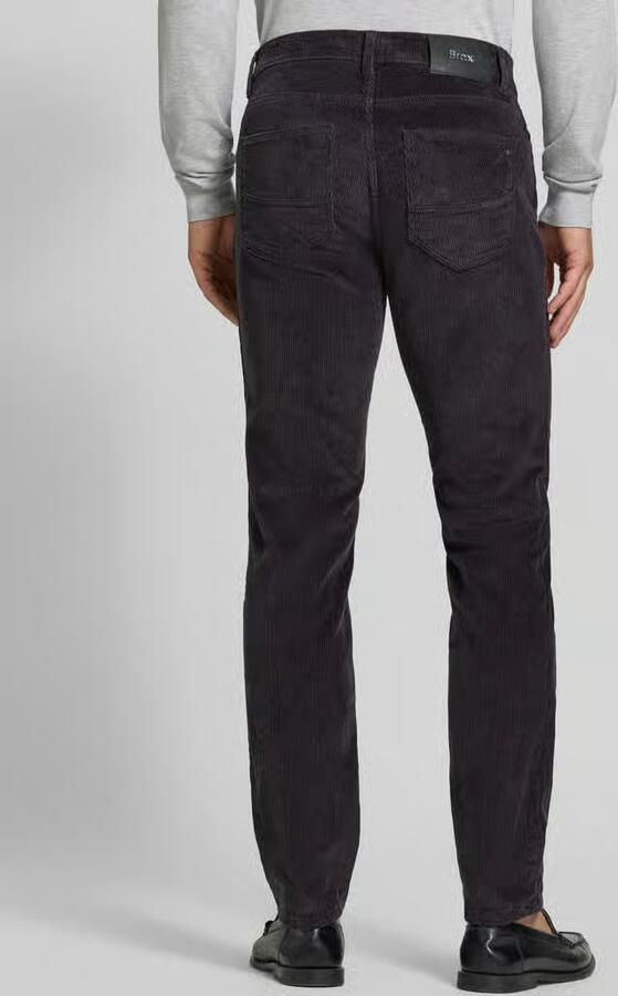 BRAX straight fit corduroy broek van katoenmix model 'Mythos Flex Cord'