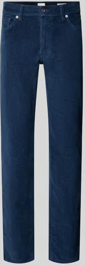 BRAX straight fit corduroy broek van katoenmix model 'Mythos Flex Cord' - Foto 3