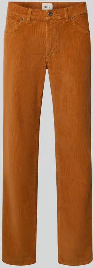 BRAX straight fit corduroy broek van katoenmix model 'Mythos Flex Cord'