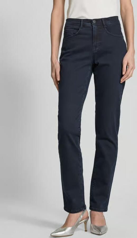 BRAX Straight fit jeans met 5-pocketmodel model 'Carola' - Foto 2