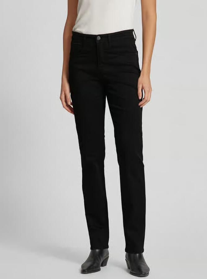 BRAX Straight fit jeans met 5-pocketmodel model 'Carola' - Foto 4