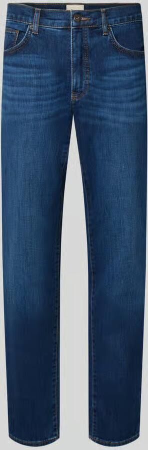 BRAX straight fit jeans van katoenmix model 'Cadiz'