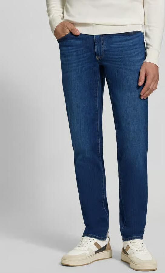 BRAX straight fit jeans van katoenmix model 'Cadiz' - Foto 3