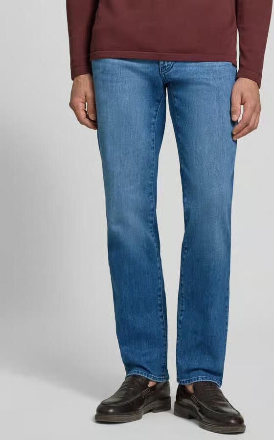 BRAX straight fit jeans van katoenmix model 'Cadiz' - Foto 3