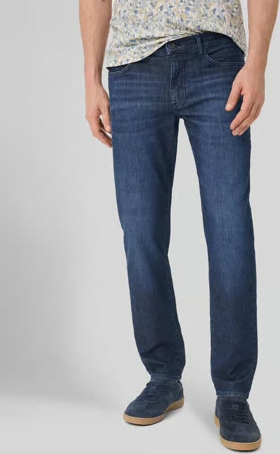 BRAX straight fit jeans van katoenmix model 'Cadiz' - Foto 2