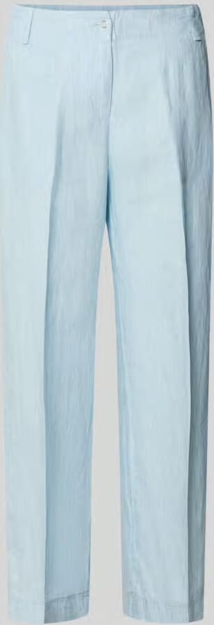 BRAX straight fit linnenbroek met elastische band - Foto 2