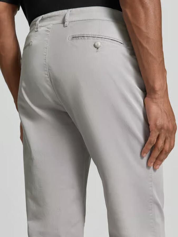 BRAX Straight fit stoffen broek met lyocell model 'Everest' - Foto 2