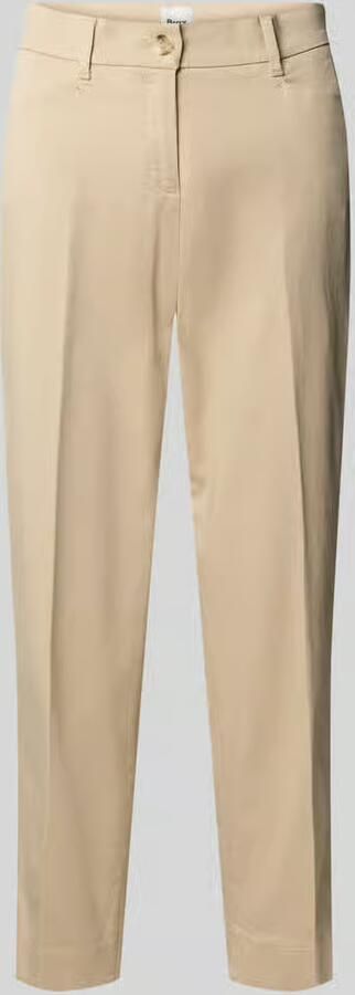 BRAX Straight fit stoffen broek met lyocell model 'Mara'
