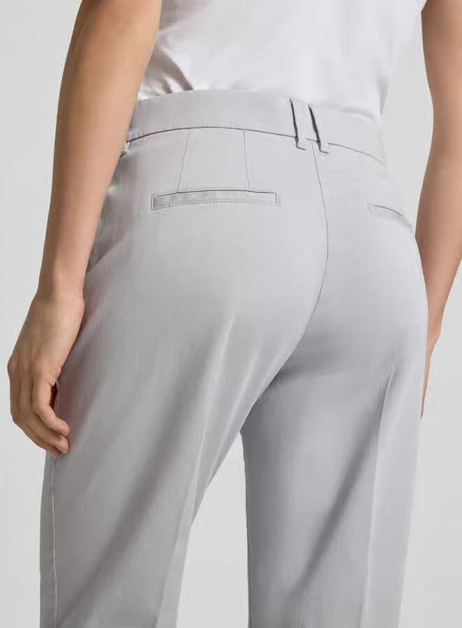 BRAX Straight fit stoffen broek met lyocell model 'Mara' - Foto 2