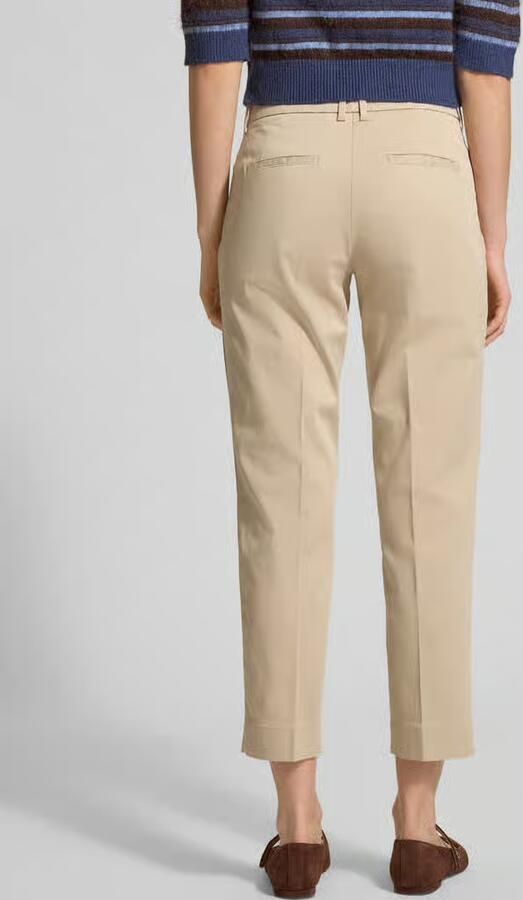 BRAX Straight fit stoffen broek Met lyocell Model 'Mara'