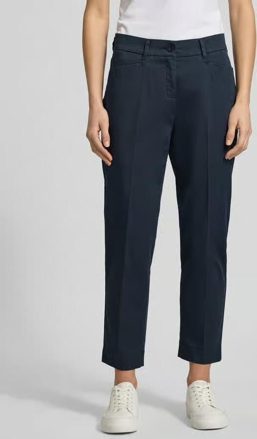 BRAX Straight fit stoffen broek Met lyocell Model 'Mara' - Foto 3