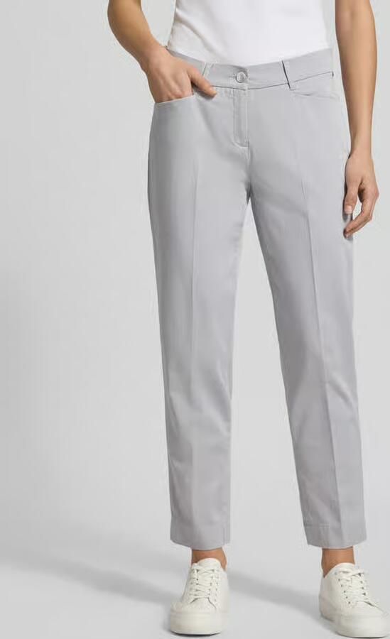 BRAX Straight fit stoffen broek Met lyocell Model 'Mara' - Foto 2