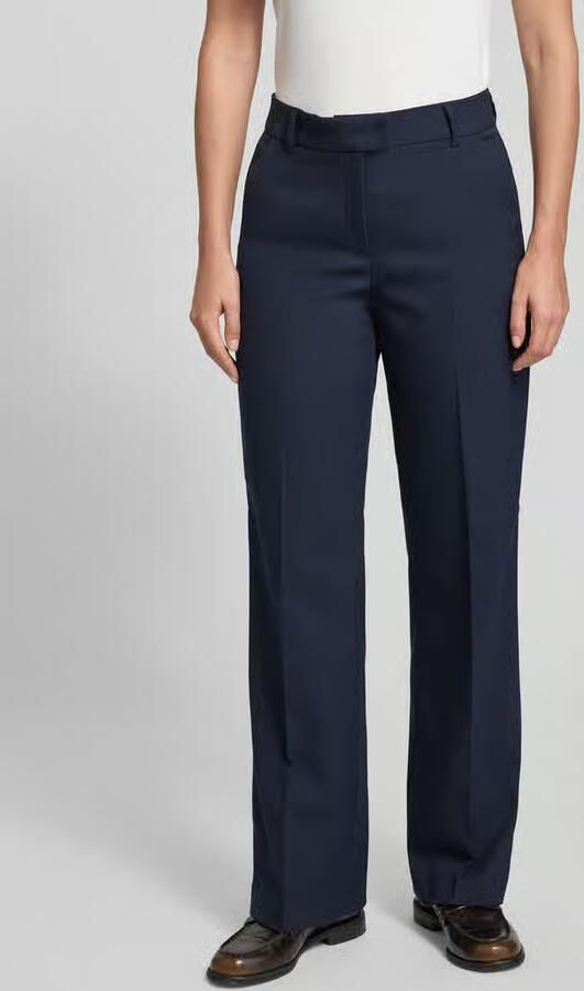 BRAX Straight fit stoffen broek met viscose model 'Maine' - Foto 2