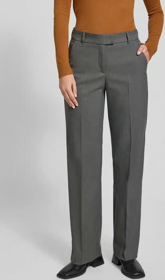 BRAX Straight fit stoffen broek met viscose model 'Maine' - Foto 3
