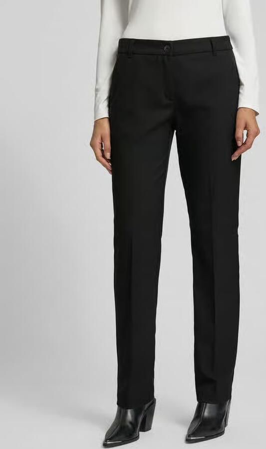 BRAX Straight fit stoffen broek met viscose model 'Maron'