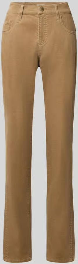 BRAX tapered fit corduroy broek van katoenmix model 'MILEY'
