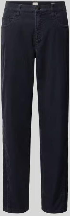 BRAX tapered fit corduroy broek van katoenmix model 'MILEY'