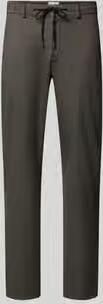 BRAX tapered fit jogpants met viscose model 'Phil'