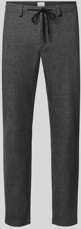 BRAX tapered fit jogpants met viscose model 'Phil KBE'