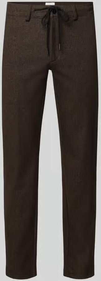 BRAX tapered fit jogpants met viscose model 'Phil KBE'