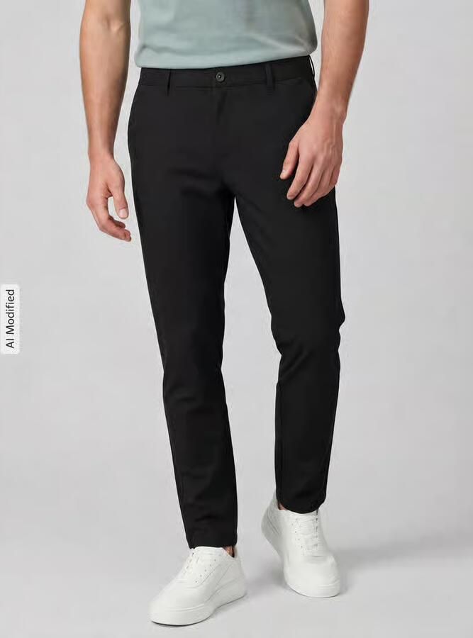 BRAX tapered fit stoffen broek met viscose model 'Phil' - Foto 4