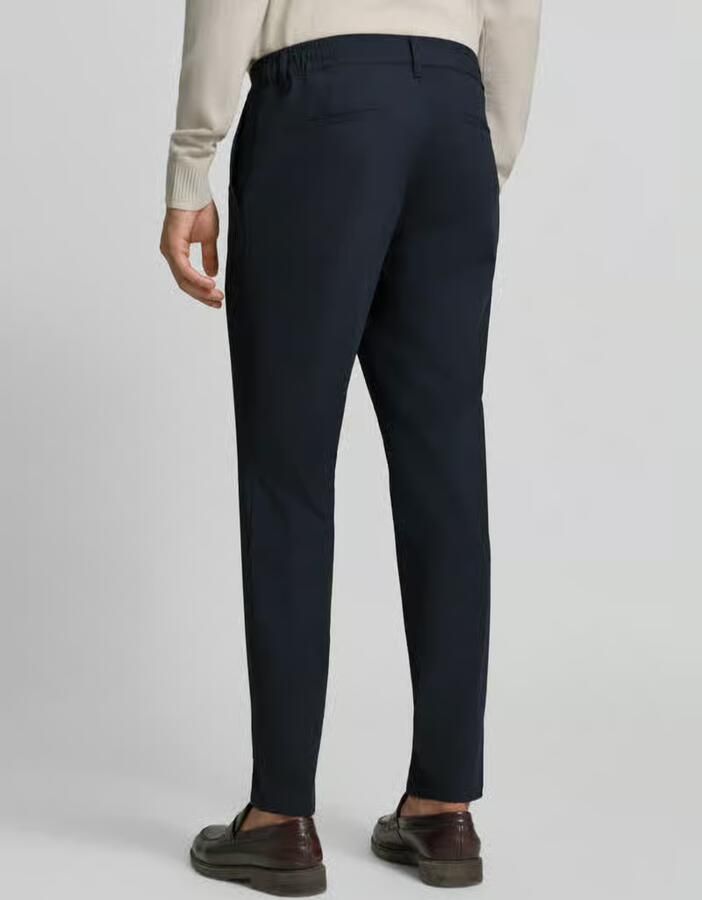 BRAX tapered fit stoffen broek met viscose model 'Phil' - Foto 2