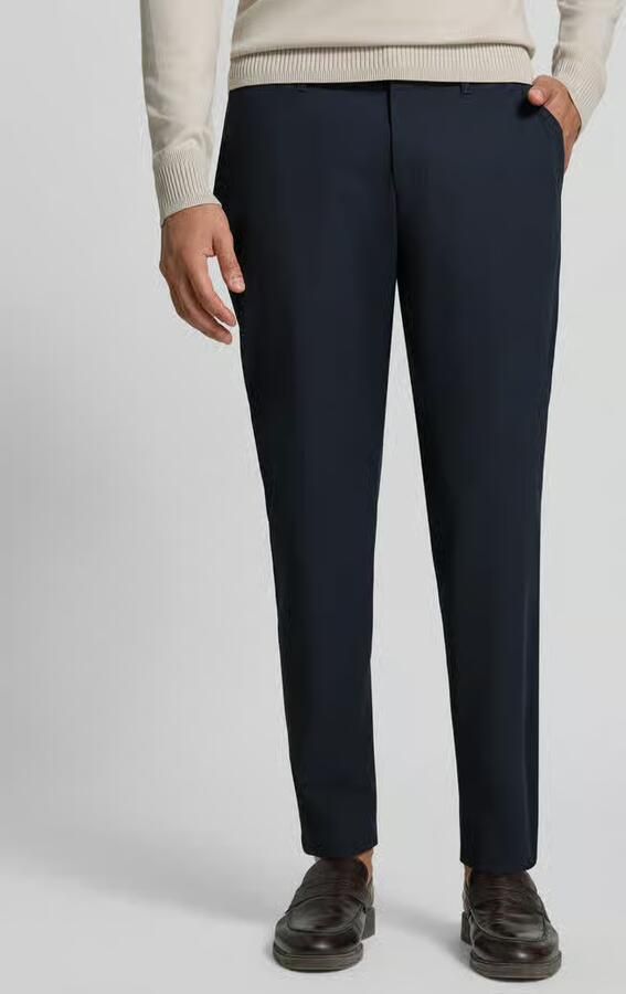 BRAX tapered fit stoffen broek met viscose model 'Phil' - Foto 4
