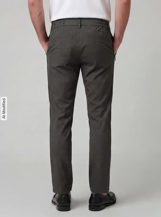 BRAX tapered fit stoffen broek met viscose model 'Phil' - Foto 3