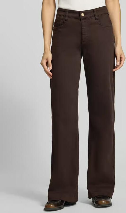BRAX Wide & loose fit jeans van katoenmix model 'Maine' - Foto 3