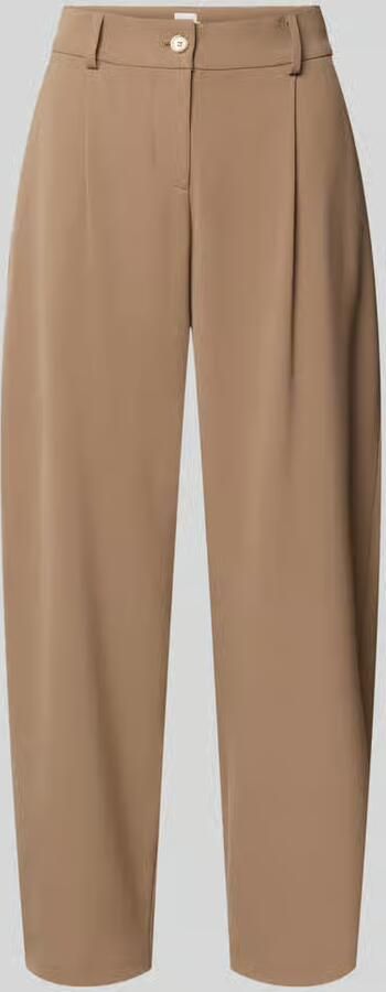 BRAX Wide fit stoffen broek Met scheerwol Model 'Megan' - Foto 2