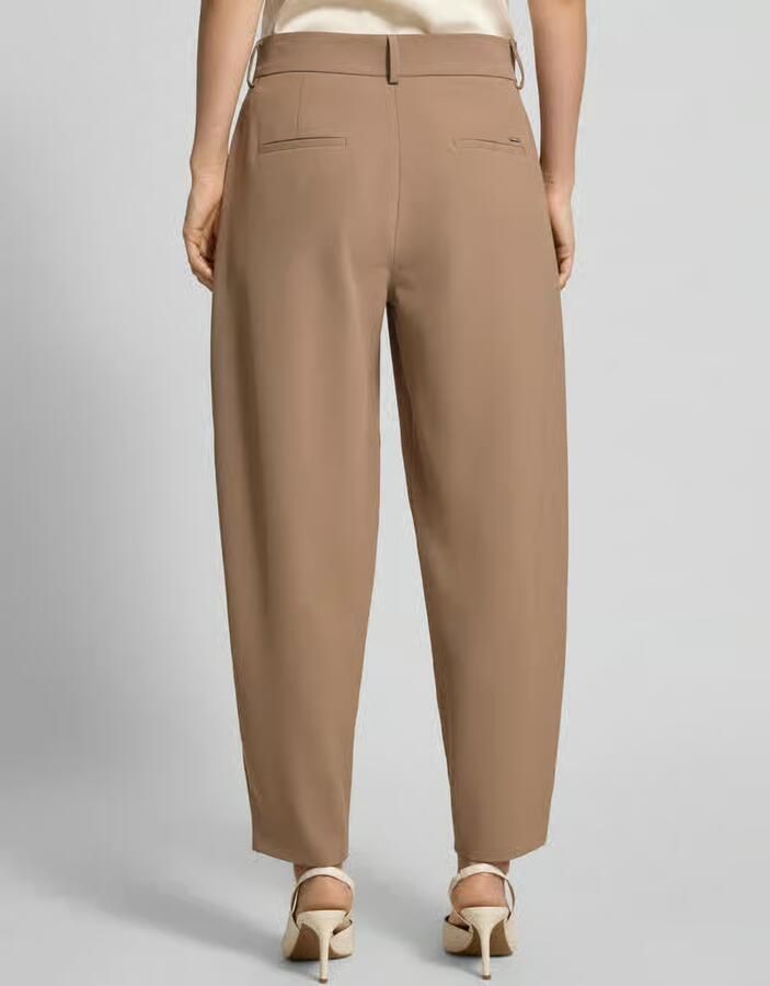 BRAX Wide fit stoffen broek Met scheerwol Model 'Megan'