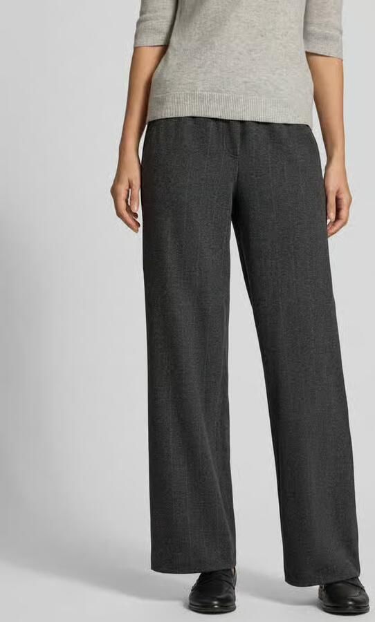 BRAX Wide leg broek met katoengehalte model 'MEGAN S' - Foto 2