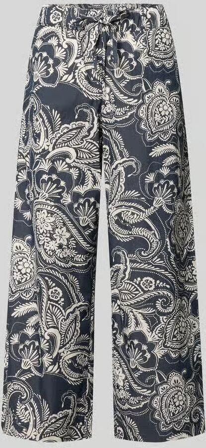 BRAX Wide leg broek van katoenmix model 'MAINE S' - Foto 2
