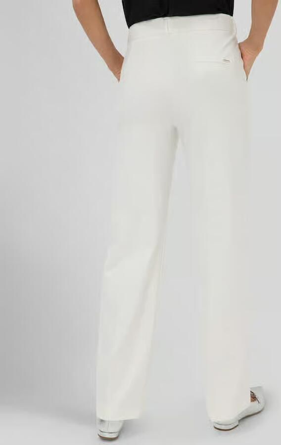 BRAX Wide leg broek van viscosemix - Foto 3