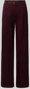BRAX Wide leg corduroy broek van katoenmix model 'MAINE'