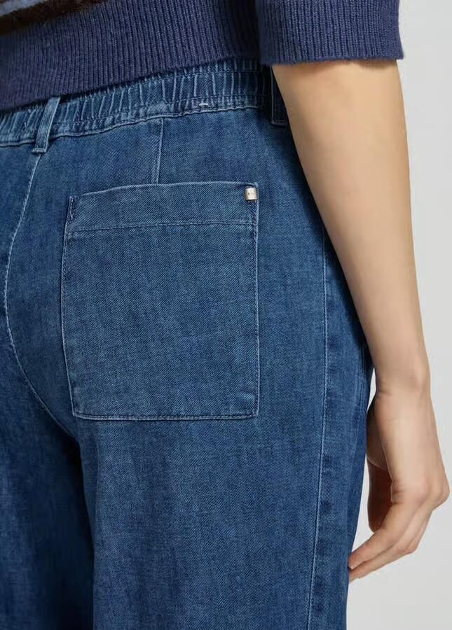 BRAX Wide leg Jeans met elastische Band