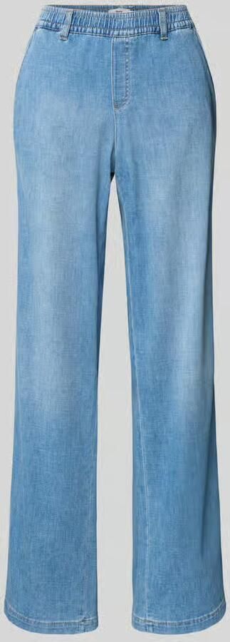 BRAX Wide leg Jeans met elastische Band - Foto 3