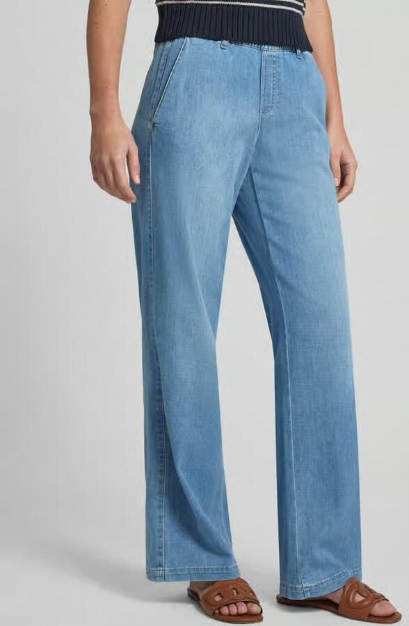 BRAX Wide leg Jeans met elastische Band - Foto 3