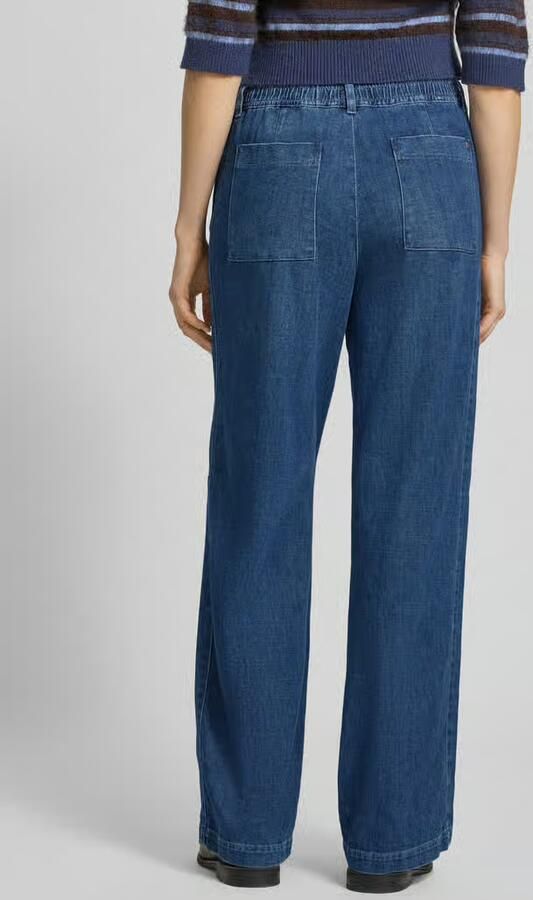BRAX Wide leg Jeans met elastische Band