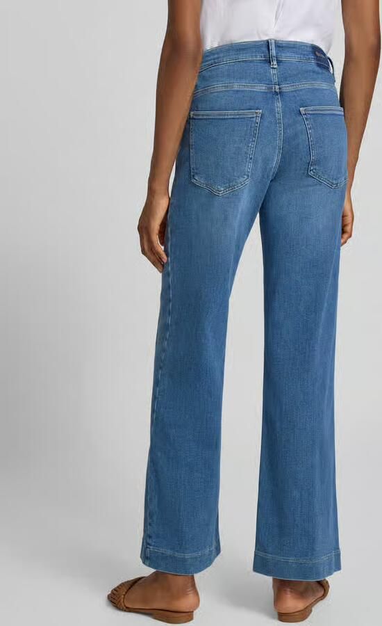 BRAX wide leg jeans van katoenmix model 'Maine'