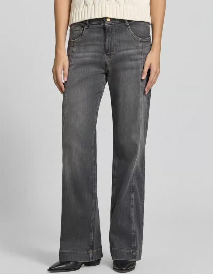 BRAX wide leg jeans van katoenmix model 'Maine' - Foto 2