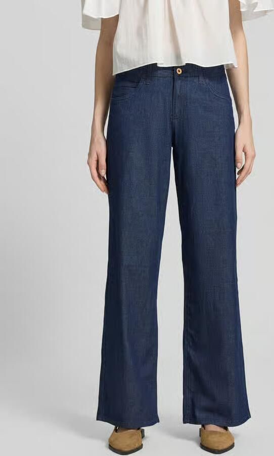 BRAX Wide leg jeans van katoenmix model 'STYLE.MAINE' - Foto 3