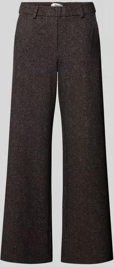 BRAX wide leg wijdte broek met viscose